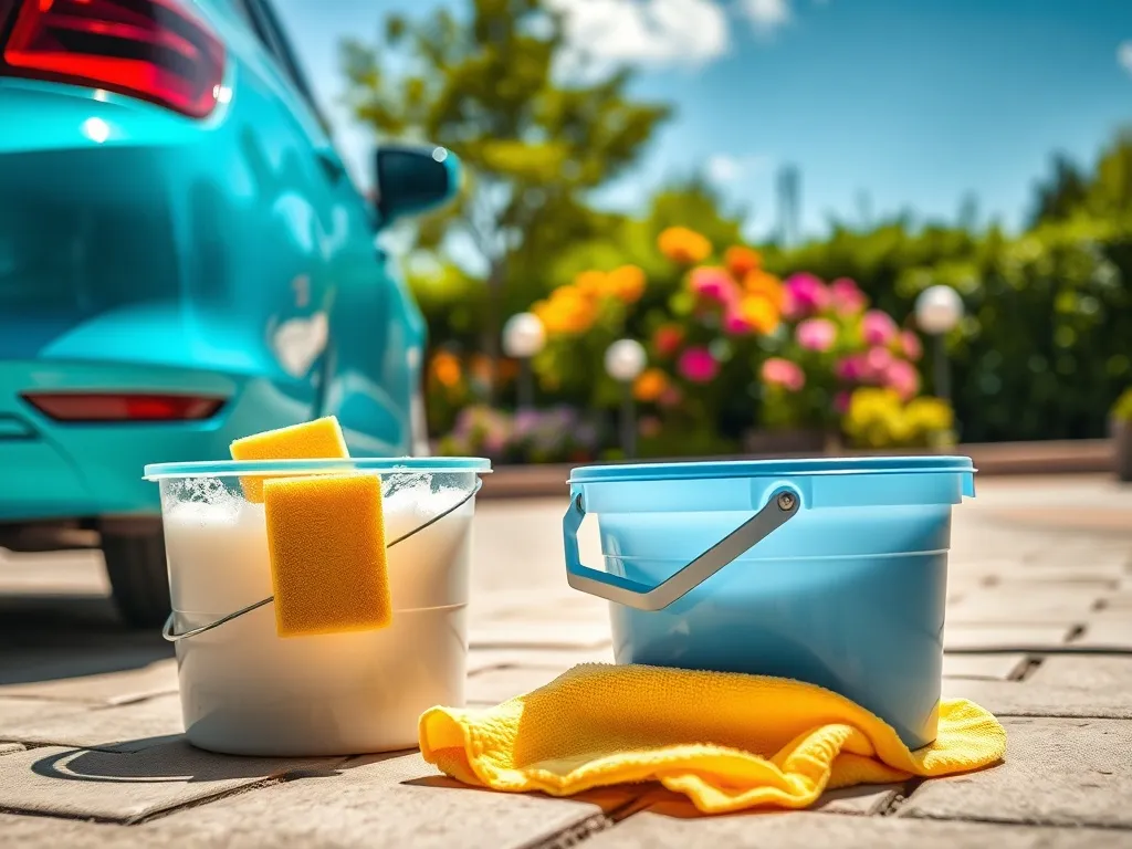 Różne sposoby czyszczenia auta