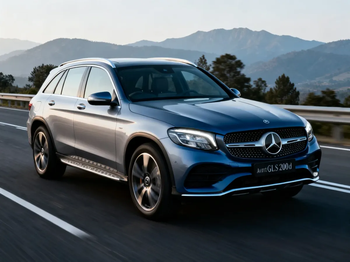 Mercedes GLC 200d Avantgarde na malowniczej trasie