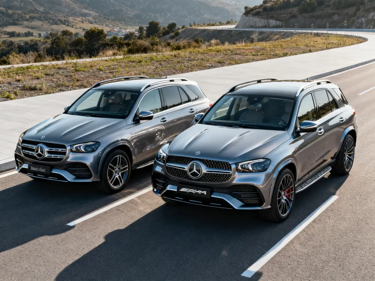 Dwa warianty Mercedesa GLE plug-in hybrid na drodze