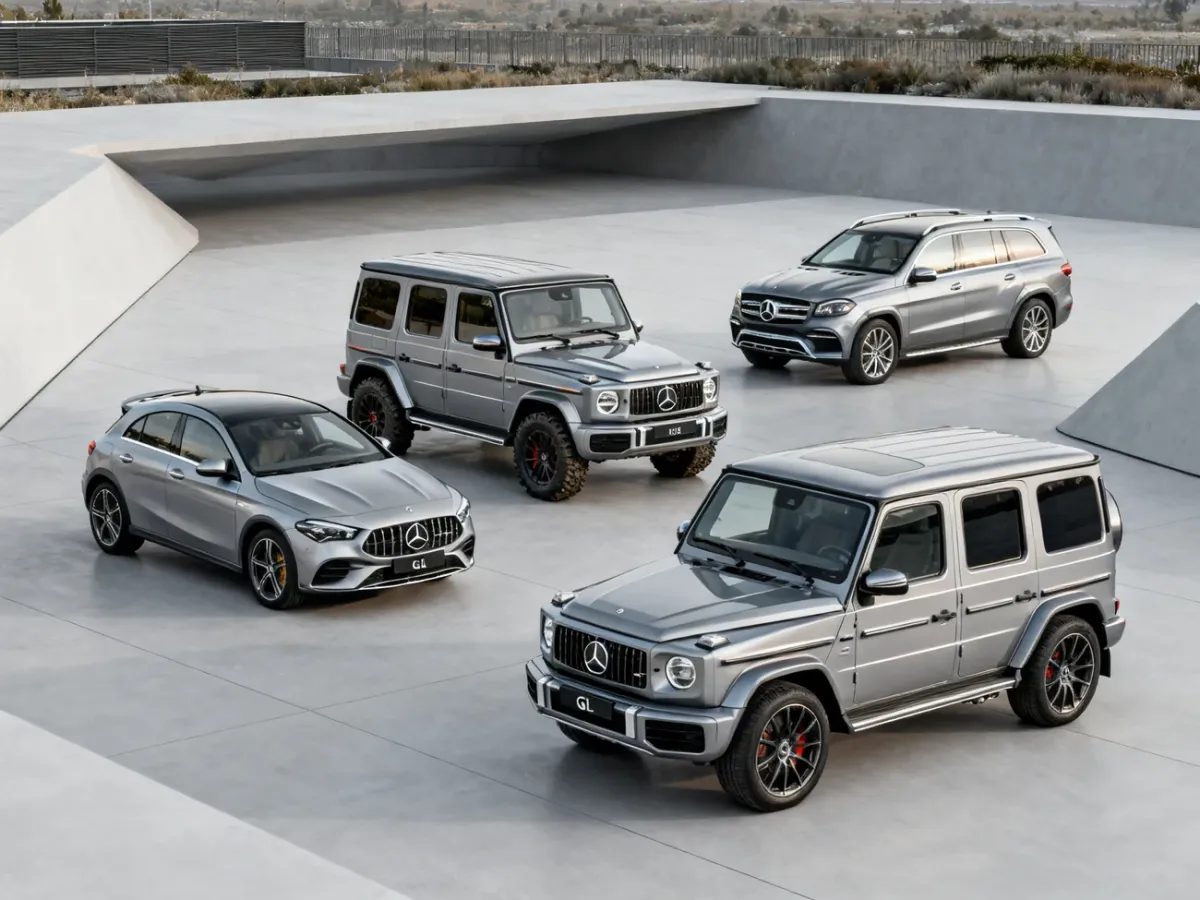 Linia SUV-ów Mercedes-Benz od kompaktowego GLA po dużego GLS-a oraz terenowa Klasa G