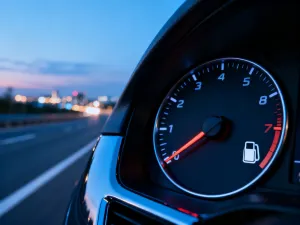 Nowoczesne kombi marki Renault zaparkowane w minimalistycznym salonie, prezentujące aerodynamiczną sylwetkę i przestronny bagażnik.