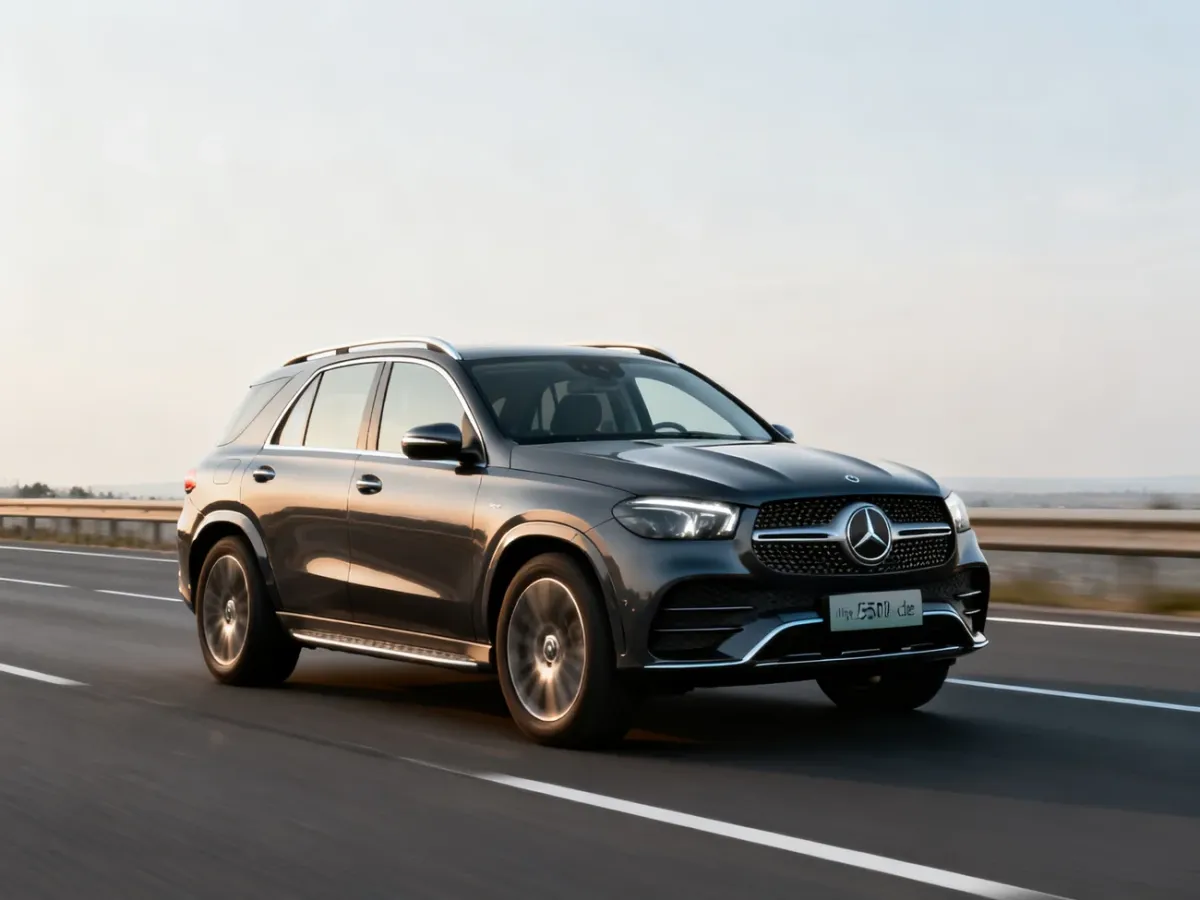 Mercedes GLE 350 de podczas komfortowej jazdy autostradą