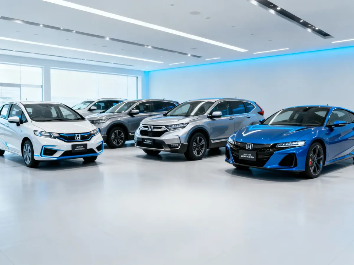 Współczesna gama kompaktowych hatchbacków i hybrydowych SUV-ów Hondy