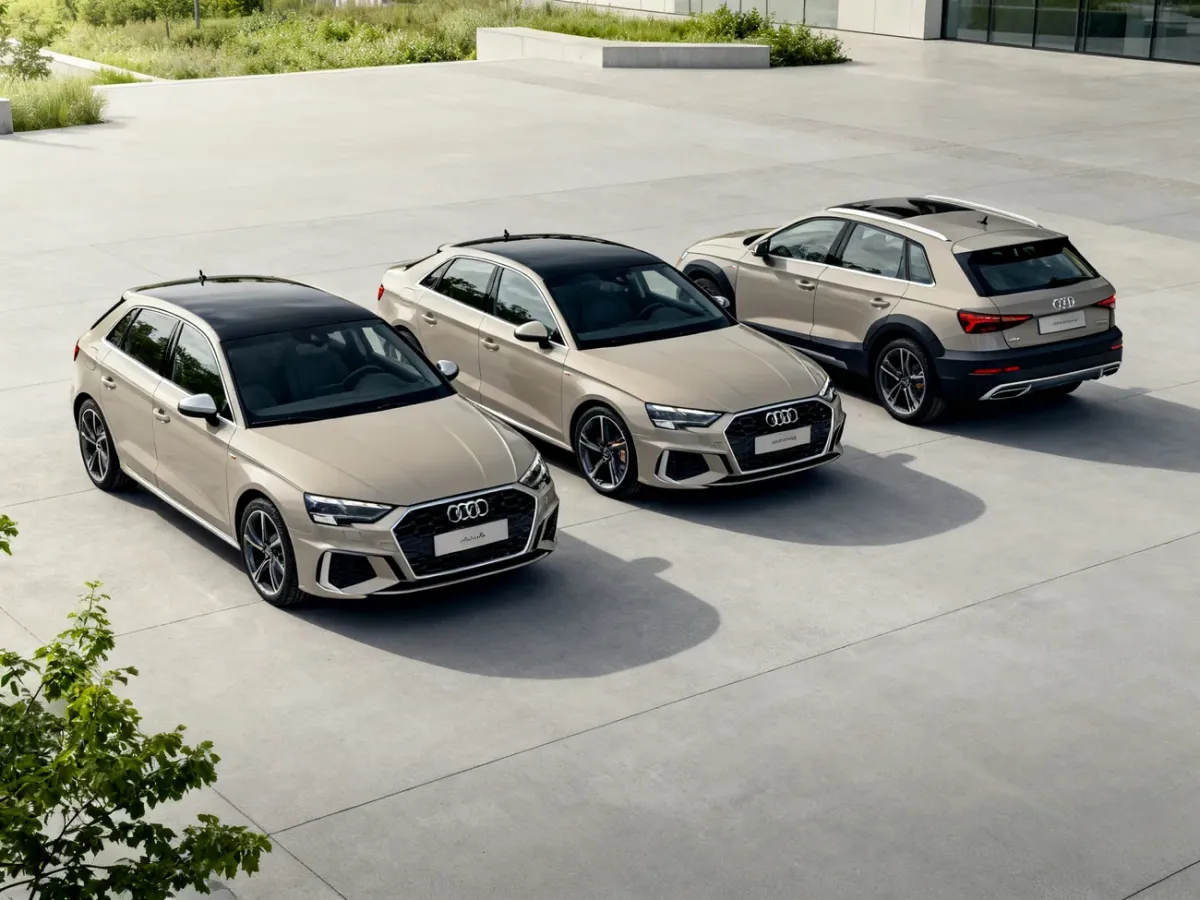 Trzy odmiany Audi A3: Sportback, Limousine i Allstreet