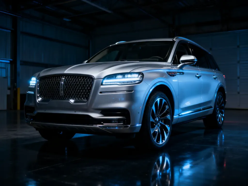 Srebrny Mercedes GLE Coupe w profesjonalnym studiu, podkreślający aerodynamiczną linię nadwozia i nowoczesny design.
